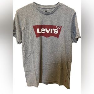 Grey Levi’s Logo Tee